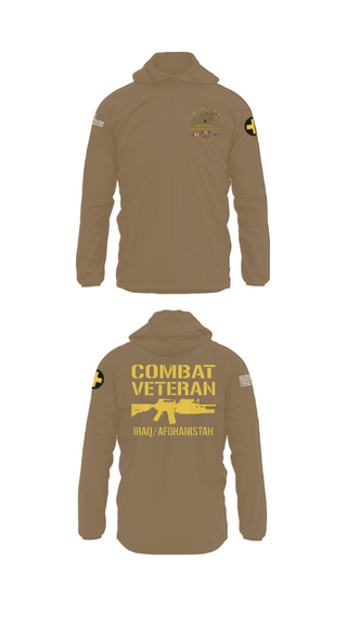 Windbreaker, 33rd Infantry, Army, Teamtime, Team time, sublimation, custom sports apparel, team uniforms, spirit wear, spiritwear, sports uniforms, custom shirts, team store, custom team store, fundraiser sports, apparel fundraiser