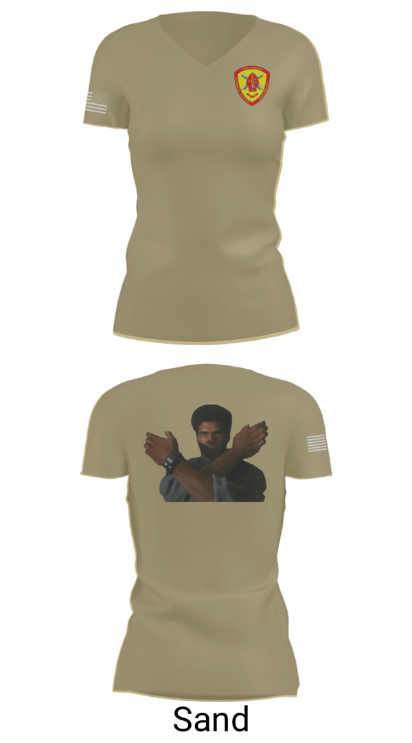 Women's Short Sleeve Vneck Shirt, 10th Marine Regiment, Marines, Teamtime, Team time, sublimation, custom sports apparel, team uniforms, spirit wear, spiritwear, sports uniforms, custom shirts, team store, custom team store, fundraiser sports, apparel fundraiser
