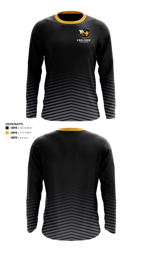 Long Sleeve Performance Shirt, Coolidge High School Cross Country, Cross Country, Teamtime, Team time, sublimation, custom sports apparel, team uniforms, spirit wear, spiritwear, sports uniforms, custom shirts, team store, custom team store, fundraiser sports, apparel fundraiser