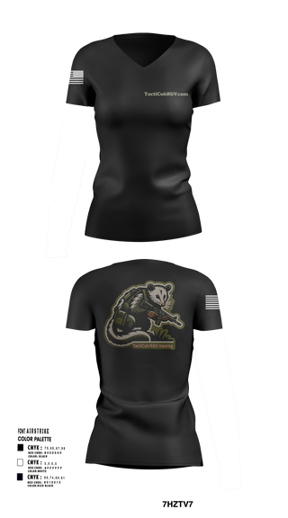Womens Short Sleeve Vneck Shirt, TactiCuhRGV.com, Police, Teamtime, Team time, sublimation, custom sports apparel, team uniforms, spirit wear, spiritwear, sports uniforms, custom shirts, team store, custom team store, fundraiser sports, apparel fundraiser