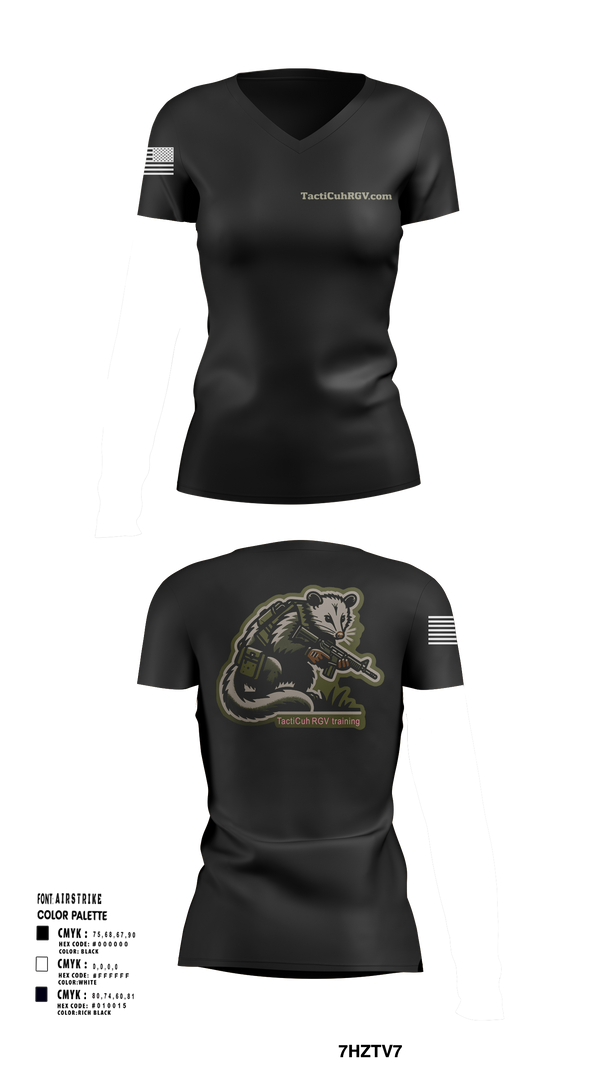 Womens Short Sleeve Vneck Shirt, TactiCuhRGV.com, Police, Teamtime, Team time, sublimation, custom sports apparel, team uniforms, spirit wear, spiritwear, sports uniforms, custom shirts, team store, custom team store, fundraiser sports, apparel fundraiser