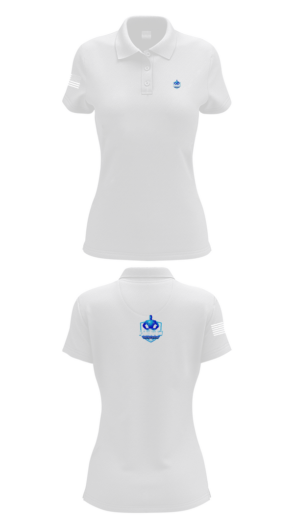 Womens Short Sleeve Performance Polo, Hero Cooling & Heating, , Teamtime, Team time, sublimation, custom sports apparel, team uniforms, spirit wear, spiritwear, sports uniforms, custom shirts, team store, custom team store, fundraiser sports, apparel fundraiser