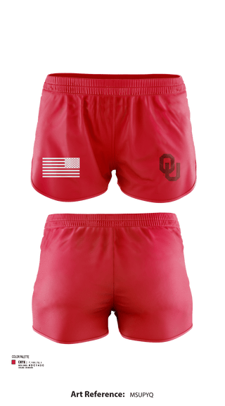 Ranger Panties, OU Army ROTC, Army, Teamtime, Team time, sublimation, custom sports apparel, team uniforms, spirit wear, spiritwear, sports uniforms, custom shirts, team store, custom team store, fundraiser sports, apparel fundraiser