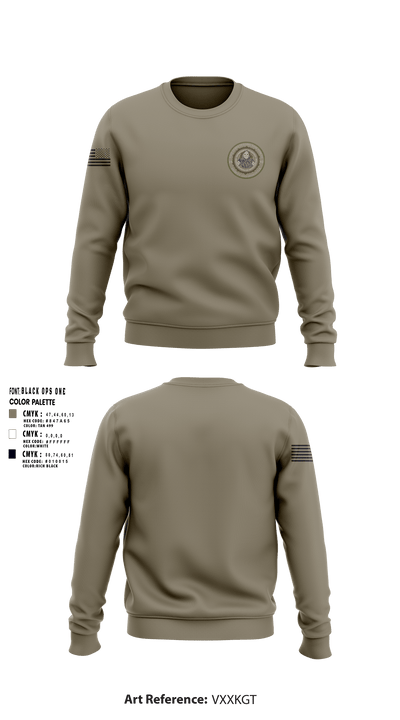 FBI 13370417 Crew Neck Sweatshirt - 2