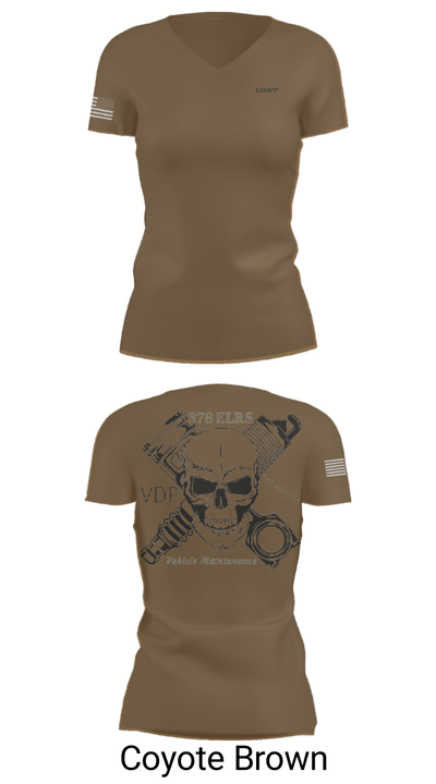 LGRV 76165640 Women's Short Sleeve V-neck Shirt - 8