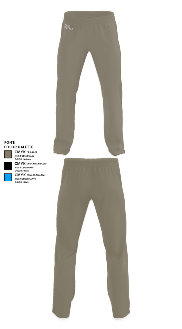 Sweatpants, 465 EVCC, Army, Teamtime, Team time, sublimation, custom sports apparel, team uniforms, spirit wear, spiritwear, sports uniforms, custom shirts, team store, custom team store, fundraiser sports, apparel fundraiser