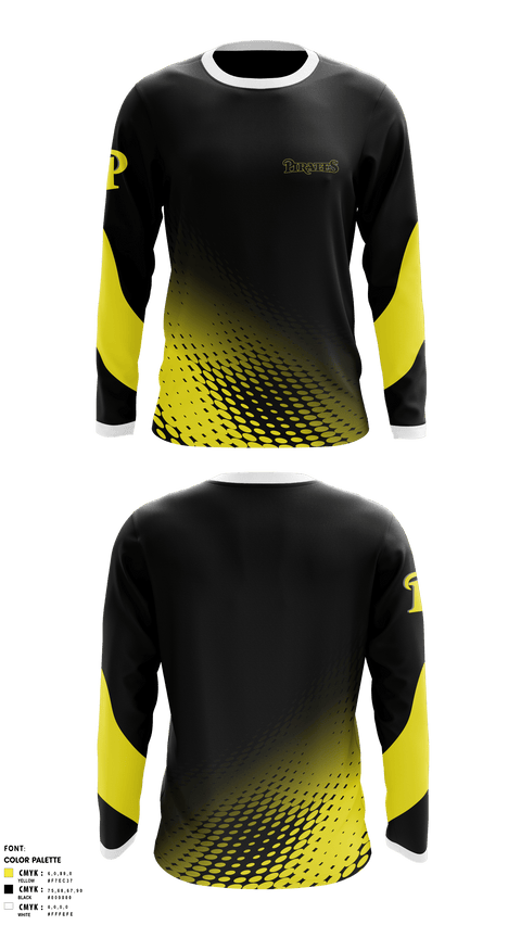 Long Sleeve Performance Shirt, Los Angeles Pirates, Softball, Teamtime, Team time, sublimation, custom sports apparel, team uniforms, spirit wear, spiritwear, sports uniforms, custom shirts, team store, custom team store, fundraiser sports, apparel fundraiser