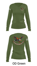 Military Talk by JC 56207098 Women's Long Sleeve V-neck Shirt - 57