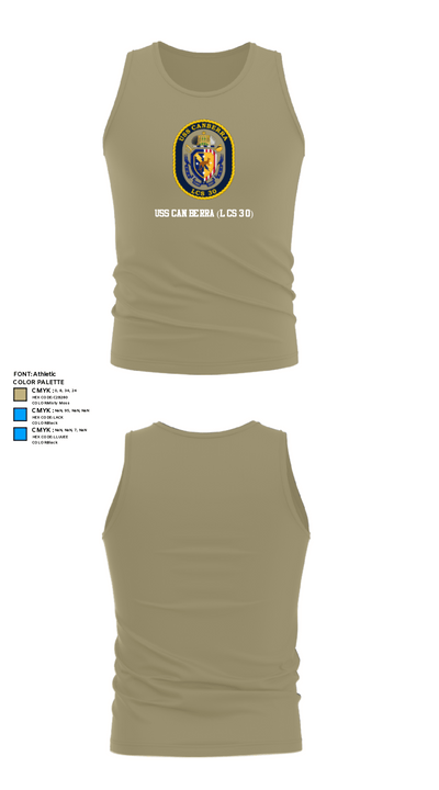 USS CANBERRA (LCS 30) 2170630 Tank Top - 94