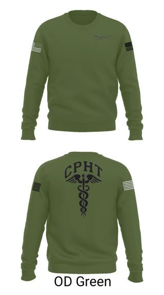 Crew Neck Sweatshirt, ATAMMC Pharmacy, Army, Teamtime, Team time, sublimation, custom sports apparel, team uniforms, spirit wear, spiritwear, sports uniforms, custom shirts, team store, custom team store, fundraiser sports, apparel fundraiser