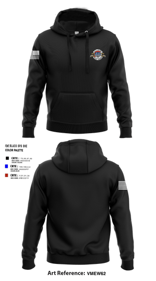 Hoodie, Delta Troop 3-17 CAV, , Teamtime, Team time, sublimation, custom sports apparel, team uniforms, spirit wear, spiritwear, sports uniforms, custom shirts, team store, custom team store, fundraiser sports, apparel fundraiser