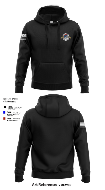 Delta Troop 3-17 CAV 34890879 Hoodie - 5