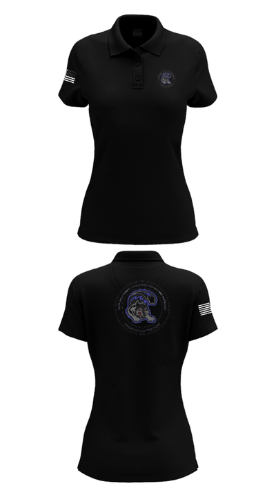 1184th DDSB 35195417 Women's Short Sleeve Performance Polo  - 35