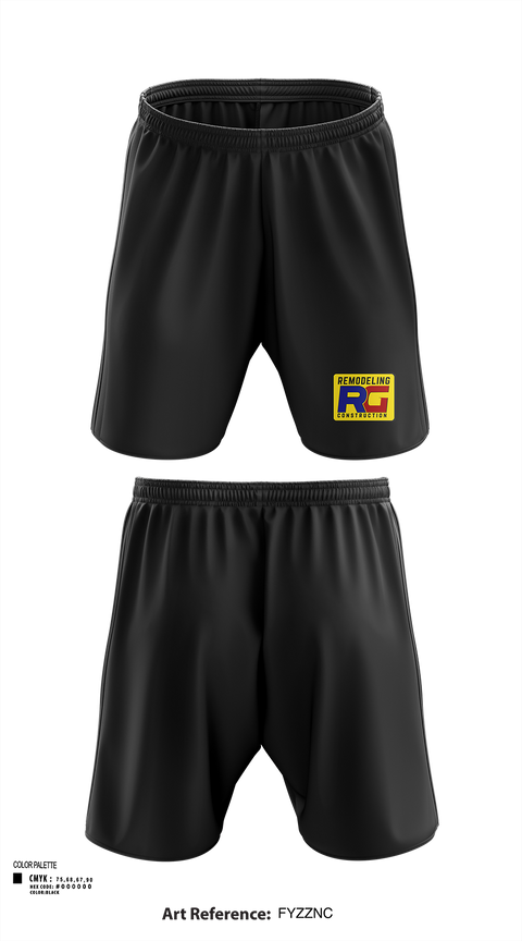 Athletic Shorts With Pockets, Rg remodeling, , Teamtime, Team time, sublimation, custom sports apparel, team uniforms, spirit wear, spiritwear, sports uniforms, custom shirts, team store, custom team store, fundraiser sports, apparel fundraiser