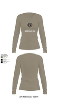 Goodfellow AFB 53285158 Women's Long Sleeve V-neck Shirt - 62