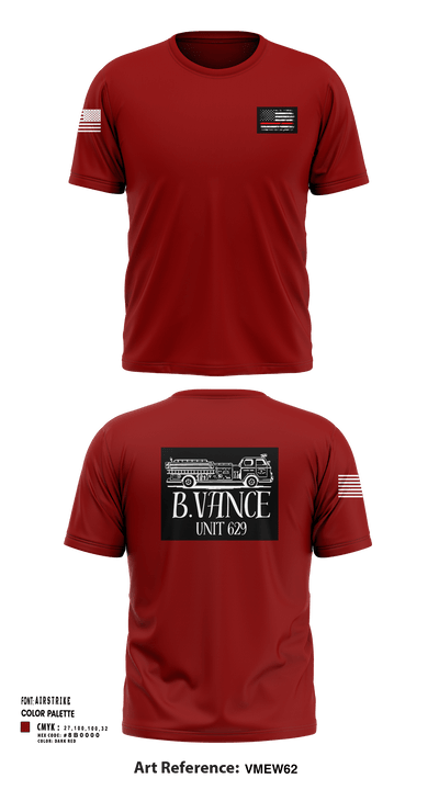 629 6455846 Short Sleeve Performance Shirt - 115