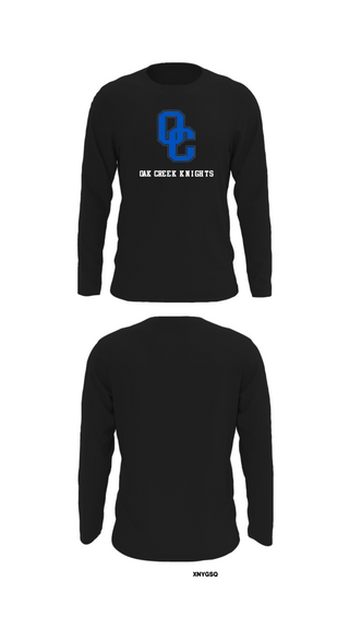 Long Sleeve Performance Shirt, Oak Creek Knights, Men's Volleyball, Teamtime, Team time, sublimation, custom sports apparel, team uniforms, spirit wear, spiritwear, sports uniforms, custom shirts, team store, custom team store, fundraiser sports, apparel fundraiser