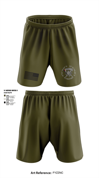 Athletic Shorts With Pockets, XI. Inspektion, Army, Teamtime, Team time, sublimation, custom sports apparel, team uniforms, spirit wear, spiritwear, sports uniforms, custom shirts, team store, custom team store, fundraiser sports, apparel fundraiser