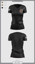 Comanche Squad 4858933 Women's Short Sleeve V-neck Shirt - 3