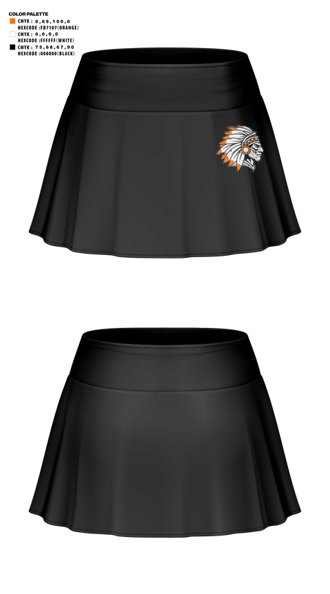 Skort, RRMS Cheer, Cheer, Teamtime, Team time, sublimation, custom sports apparel, team uniforms, spirit wear, spiritwear, sports uniforms, custom shirts, team store, custom team store, fundraiser sports, apparel fundraiser