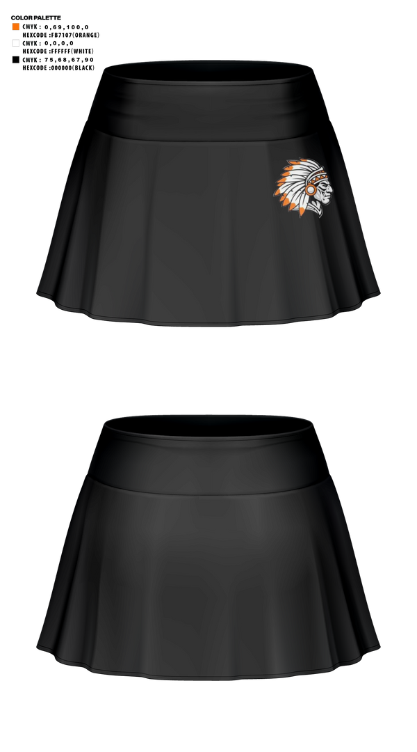 Skort, RRMS Cheer, Cheer, Teamtime, Team time, sublimation, custom sports apparel, team uniforms, spirit wear, spiritwear, sports uniforms, custom shirts, team store, custom team store, fundraiser sports, apparel fundraiser
