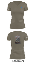 1/623rd FAR 72334612 Women's Short Sleeve V-neck Shirt - 36
