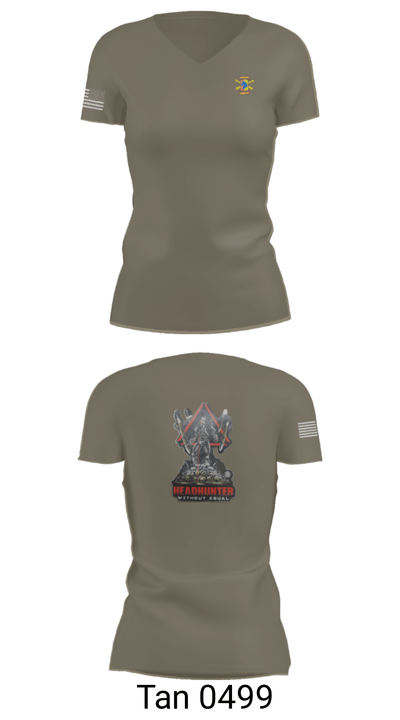 1/623rd FAR 72334612 Women's Short Sleeve V-neck Shirt - 36