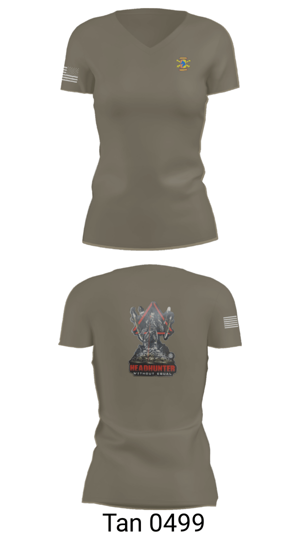 Women's Short Sleeve Vneck Shirt, 1/623rd FAR, National Guard, Teamtime, Team time, sublimation, custom sports apparel, team uniforms, spirit wear, spiritwear, sports uniforms, custom shirts, team store, custom team store, fundraiser sports, apparel fundraiser