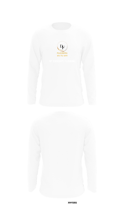 DF EXQUISITE FLOORING 12940938 Long Sleeve Performance Shirt - 8