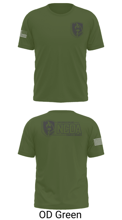 CCoE NCOA Charlie Branch 15308230 Short Sleeve Performance Shirt - 56