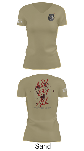 Womens Short Sleeve Vneck Shirt, Bounty hunters, , Teamtime, Team time, sublimation, custom sports apparel, team uniforms, spirit wear, spiritwear, sports uniforms, custom shirts, team store, custom team store, fundraiser sports, apparel fundraiser