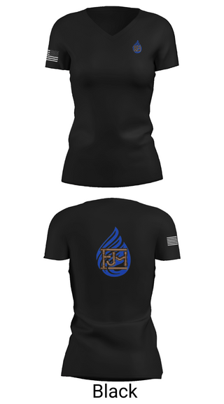 Womens Short Sleeve Vneck Shirt, JIMMORES MECHANICAL LLC, , Teamtime, Team time, sublimation, custom sports apparel, team uniforms, spirit wear, spiritwear, sports uniforms, custom shirts, team store, custom team store, fundraiser sports, apparel fundraiser