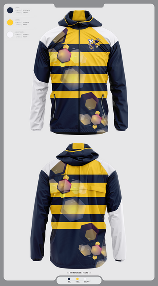 Windbreaker, Wynne Yellowjackets, Men's Basketball, Teamtime, Team time, sublimation, custom sports apparel, team uniforms, spirit wear, spiritwear, sports uniforms, custom shirts, team store, custom team store, fundraiser sports, apparel fundraiser