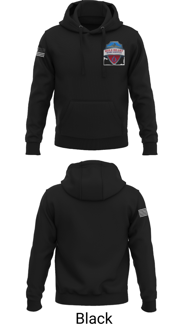 Hoodie, Hole Heart Home Services, , Teamtime, Team time, sublimation, custom sports apparel, team uniforms, spirit wear, spiritwear, sports uniforms, custom shirts, team store, custom team store, fundraiser sports, apparel fundraiser