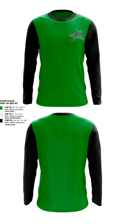 Dayton Raiders Swim Academy 48936656 Long Sleeve Performance Shirt 2