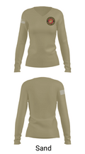 464 infantry 33757917 Women's Long Sleeve V-neck Shirt - 47