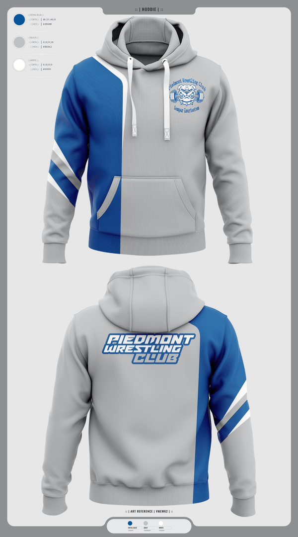 Hoodie, Piedmont Youth Wrestling, Wrestling, Teamtime, Team time, sublimation, custom sports apparel, team uniforms, spirit wear, spiritwear, sports uniforms, custom shirts, team store, custom team store, fundraiser sports, apparel fundraiser