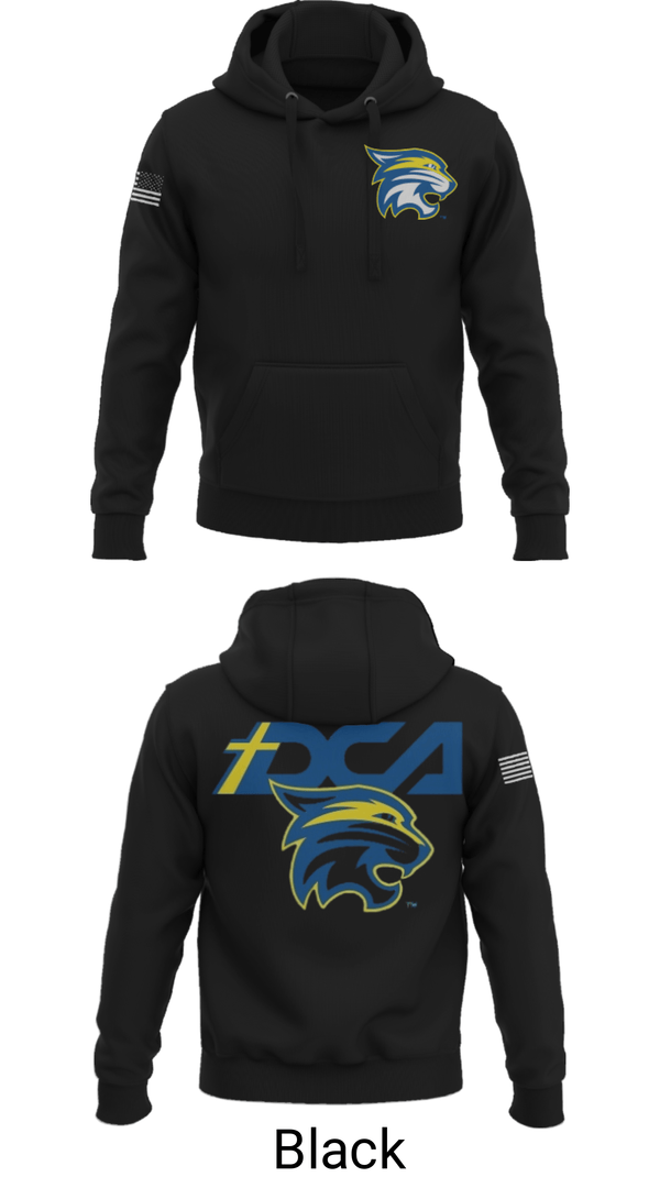 Hoodie, Donelson Christian Academy Soccer, Men's Soccer, Teamtime, Team time, sublimation, custom sports apparel, team uniforms, spirit wear, spiritwear, sports uniforms, custom shirts, team store, custom team store, fundraiser sports, apparel fundraiser
