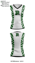 Rapoport Academy Public School-Meyer High School Volleyball 16376232 Women's Short Sleeve V-neck Shirt - 42