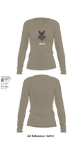 CDA 64 12212221 Women's Long Sleeve V-neck Shirt - 59