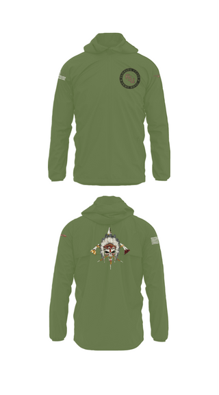 Windbreaker, Seminole Battalion, Army, Teamtime, Team time, sublimation, custom sports apparel, team uniforms, spirit wear, spiritwear, sports uniforms, custom shirts, team store, custom team store, fundraiser sports, apparel fundraiser
