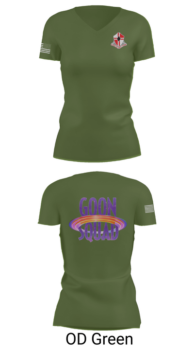 92nd Engineers 80974269 Women's Short Sleeve V-neck Shirt - 48