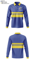 Castlewood High School Golf 28146017 Long Sleeve Performance Polo - 41