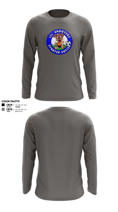 Lil' Shooters Starter Soccer 54199018 Long Sleeve Performance Shirt 1