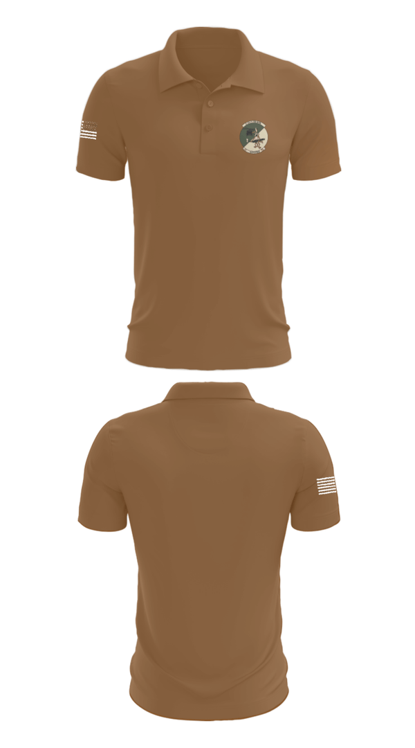 Short Sleeve Performance Polo, Charlie C 1-158th AHB, Army, Teamtime, Team time, sublimation, custom sports apparel, team uniforms, spirit wear, spiritwear, sports uniforms, custom shirts, team store, custom team store, fundraiser sports, apparel fundraiser