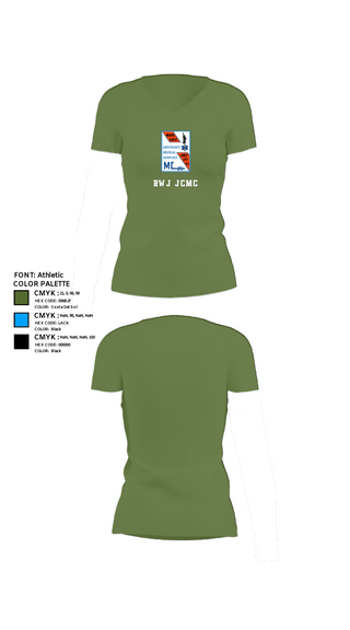 Womens Short Sleeve Vneck Shirt, RWJ JCMC, Fire Department, Teamtime, Team time, sublimation, custom sports apparel, team uniforms, spirit wear, spiritwear, sports uniforms, custom shirts, team store, custom team store, fundraiser sports, apparel fundraiser