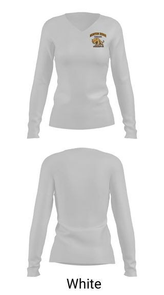 Women's Long Sleeve Vneck Shirt, Kenton Ridge High School Volleyball, Women's Volleyball, Teamtime, Team time, sublimation, custom sports apparel, team uniforms, spirit wear, spiritwear, sports uniforms, custom shirts, team store, custom team store, fundraiser sports, apparel fundraiser