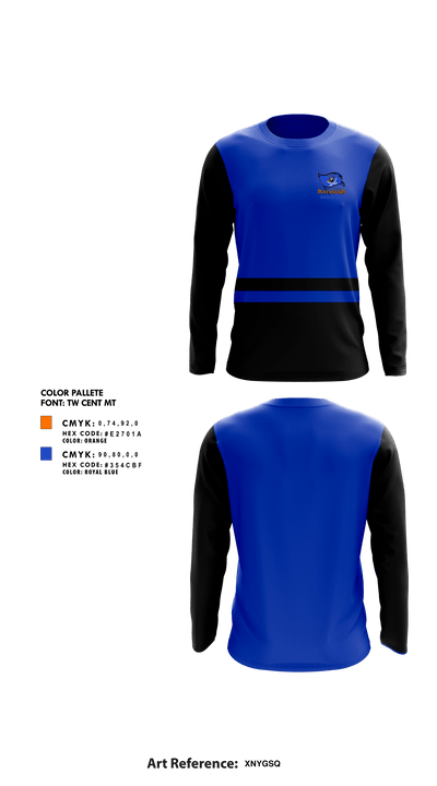 Branford High School Basketball 84333639 Long Sleeve Performance Shirt 5