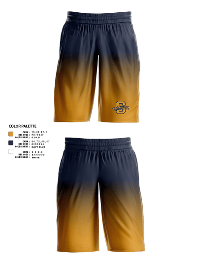 Sunnyside High School Basketball 71985518 Mens Basketball Shorts 1