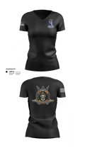 1-77 AR A Co. 43528824 Women's Short Sleeve V-neck Shirt - 105